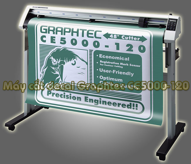 Máy cắt decal Graphtec CE5000-120 khổ 1m2 đã qua sử dụng